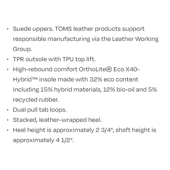 TOMS Constance Heeled Boot - Picture 11 of 12